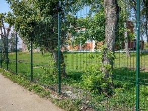 3D заборы для школы 90 метров фото в Наро-Фоминске